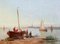 William Raymond Dommersen, Paesaggio di estuario olandese, Olio su tela, Immagine 1