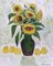 Laimdots Murnieks, Sunflowers, 2003, Oil on Cardboard, Image 1