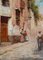 Arthur Trevor Haddon, Figures with Donkeys, Oil on Canvas, Image 4