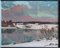 Alfejs Bromults, Winter Landscape, Oil on Cardboard 2