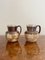 Harvest Jugs with Silver Rims from Doulton Lambeth, 1880s, Set of 2 4