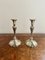 Silver Plated Ornate Candlesticks, 1890s, Set of 2 3