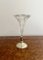Edwardianische Kannelierte Spill Vase aus Versilbertem Schliffglas, 1910er 2