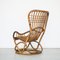Vintage Bamboo Armchair, 1960s, Image 9