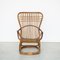 Vintage Bamboo Armchair, 1960s, Image 11