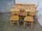 Chairs in Beech Wood, 1950, Set of 8 3