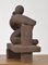 Sculpture Mère et Enfant Abstraite en Grès, 1960s 8