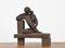 Stoneware Abstract Mother and Child Sculpture, 1960s 1