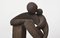 Abstrakte Skulptur von Mutter und Kind aus Steinzeug, 1960er 12