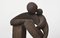 Sculpture Mère et Enfant Abstraite en Grès, 1960s 12