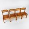 Vintage French Chairs in Pine, 1970s, Set of 4 5