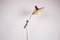 Grande Lampe Inclinable en Acier et Teck par Georges Frydman, 1960 17