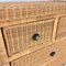 Vintage Rattan Chest of Drawers, 1970s, Image 6