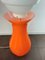 Vintage Italian Earth Lamp in White and Orange by Carlo Nason, 1970s 10