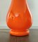 Vintage Italian Earth Lamp in White and Orange by Carlo Nason, 1970s, Image 6