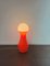 Vintage Italian Earth Lamp in White and Orange by Carlo Nason, 1970s 8