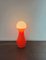 Vintage Italian Earth Lamp in White and Orange by Carlo Nason, 1970s, Image 8
