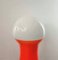 Lampe Earth Vintage Blanche et Orange par Carlo Nason, Italie, 1970s 7