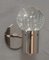 Vintage Wandlampe aus Murano Kunstglas & Stahl, 1980 2