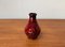 Mid-Century Italian Red Ceramic Vase from Bitossi, 1960s 5