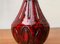 Jarrón italiano Mid-Century de cerámica roja de Bitossi, años 60, Imagen 7