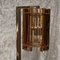 Vintage Tischlampe aus Messing & Glas, 2000 3