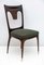 Mid-Century Modern Dining Chairs in Walnut and Bouclè by Ico & Luisa Parisi for Ariberto Colombo, 1950s, Set of 4, Image 7