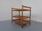 Danish Teak Serving Cart by Johannes Andersen for CFC Silkeborg, 1960s 3