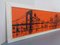 Brooklyn Bridge, New York, 1970s, Acrylic on Wood, Framed 8