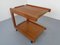 Danish Teak Serving Cart, 1960s 4