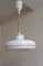 Vintage Ceiling Lamp in White Plastic, 1970s 2