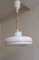 Vintage Ceiling Lamp in White Plastic, 1970s, Image 2