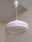 Vintage Ceiling Lamp in White Plastic, 1970s, Image 3
