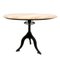 Antique Iron Table with Pink Marble Top, Image 1