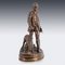 French Valet de Limier Figurine in Bronze by Pierre Jules Méne, 1870s, Image 5