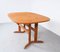 Large Oval Dining Table, Denmark, 1980s 3