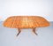 Large Oval Dining Table, Denmark, 1980s, Image 9