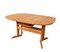 Large Oval Dining Table, Denmark, 1980s, Image 1