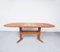 Large Oval Dining Table, Denmark, 1980s 7