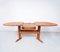 Large Oval Dining Table, Denmark, 1980s 6