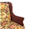 Englisches Vintage 2-Sitzer Sofa mit floralem Bezug 10