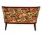 Vintage English 2-Seater Sofa with Floral Upholstery 8