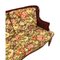 Sofá inglés vintage de dos plazas con tapicería floral, Imagen 5