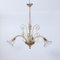 Murano Glass Chandelier, 1940s, Image 1