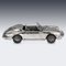 20th Century Porsche 911 Silver Convertible Car Model by L. Donati, 1960, Image 6
