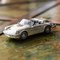 20th Century Porsche 911 Silver Convertible Car Model by L. Donati, 1960 2