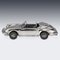 20th Century Porsche 911 Silver Convertible Car Model by L. Donati, 1960, Image 4