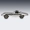 20th Century Silver Jaguar E-Type Car Model by L. Donati, 1960s 3