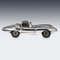 20th Century Silver Jaguar E-Type Car Model by L. Donati, 1960s, Image 5