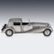20th Century Silver Bugatti Royale Type 41 Car Model by L. Donati, 1960s 5